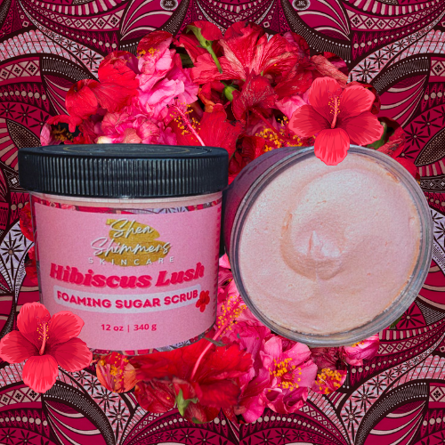 Gommage moussant au sucre Hibiscus Lush