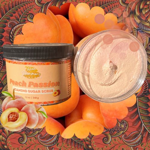 Gommage moussant au sucre Peach Passion