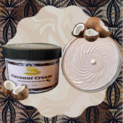 Beurre corporel à la crème de noix de coco