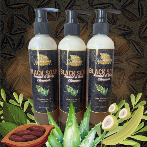 Black Soap Facial & Body Cleanser